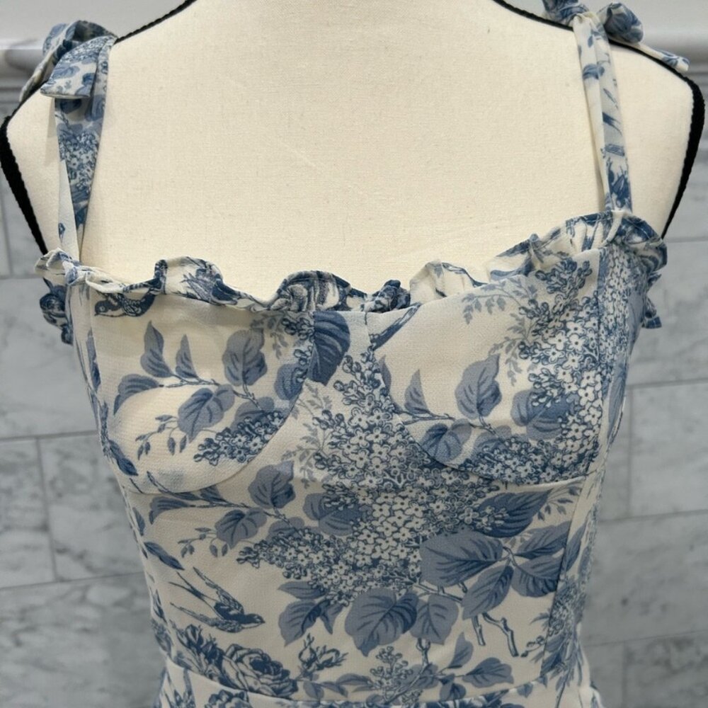 Aritzia Sunday Best French Toile Midi Dress - Picture 3 of 4